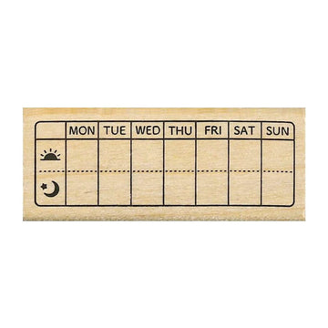 Kodomo no kao | Bullet Journal Weekly Schedule Seal