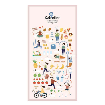 Suatelier | Pegatinas Diet