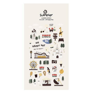 Suatelier | Pegatinas Oh Happy Day