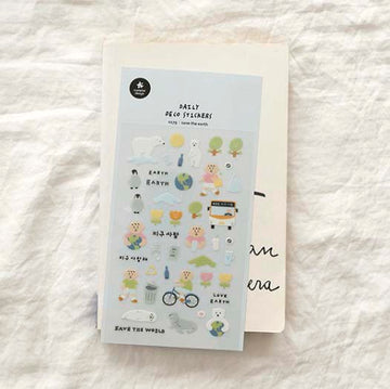 Suatelier | Save the Earth stickers