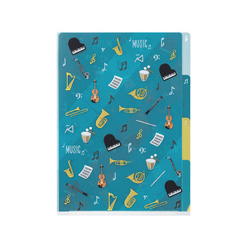 Midori | A5 3 Compartment Portfolio Musical Instruments