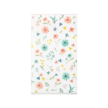 Midori | 3 Compartment Portfolio A5 Slim Flowers
