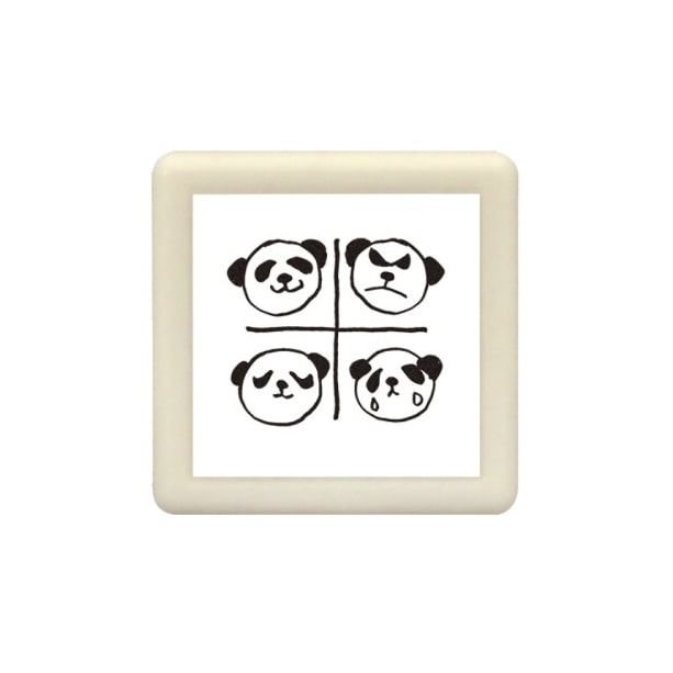 Kodomo No Kao | Sello Entintado Panda Expression