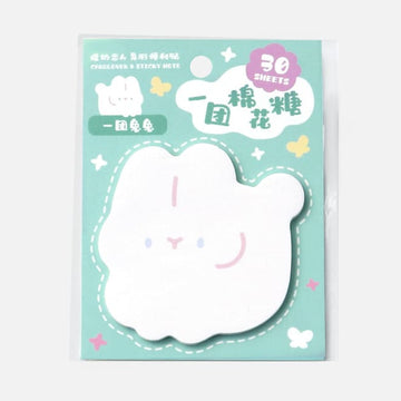 Card Lover | Notas Adhesivas A Ball Of Marshmallow Bunny