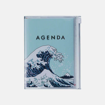 Mark's | A6 Kanagawa Agenda Wave Mint 2025-2026 (Weekly)