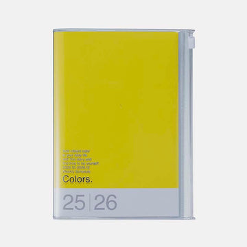Mark's | Agenda B6 Colors Yellow 2025-2026 (weekly)