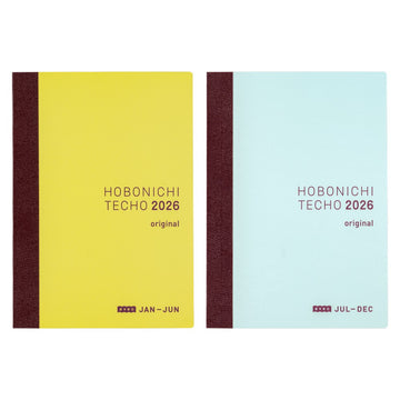 Hobonichi | Agenda Hobonichi Techo A6 Original AVEC (Japonés) 2026
