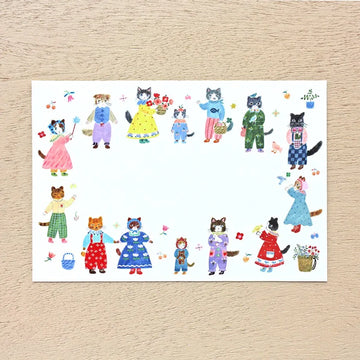 Cozyca | Aiko Fukawa Little Fluffy Friends E Postcard