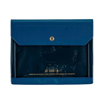 Hobonichi | Funda Carpeta Alettone A6 Navy