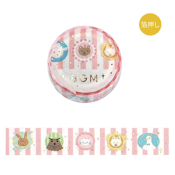 BGM | Foil Animal Town Washi Tape