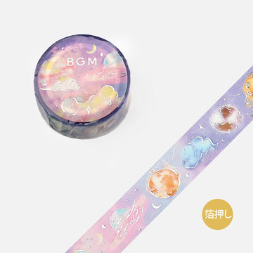 BGM | Foil Little Cosmo Washi Tape