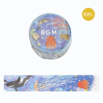 BGM | Foil Summer Limited Sea Chart Washi Tape