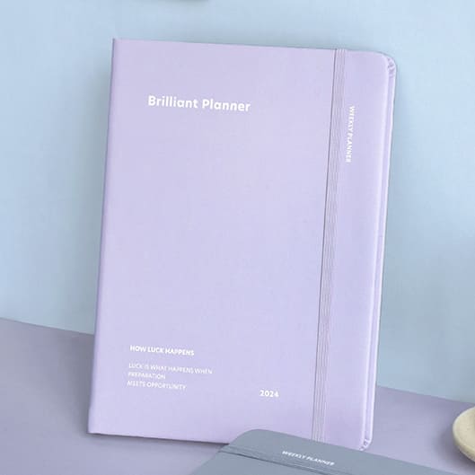 Iconic  Agenda The Planner M 2024 French Cream (Semanal)