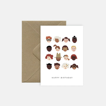 Michoucas | Birthday People Greeting Card