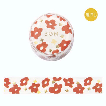 Bgm | Foil Blooming Washi Tape