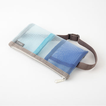 Midori | Estuche Book Band B6 - A5 de Malla Light Blue