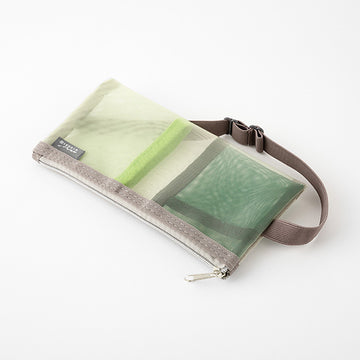 Midori | Estuche Book Band B6 - A5 de Malla Green