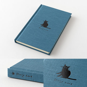 Midori | Agenda Diario Book B6 Cat Navy 2026 (Semanal)