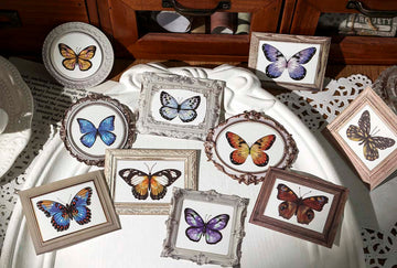Infeel.me | Butterfly Collection Keep Silent stickers