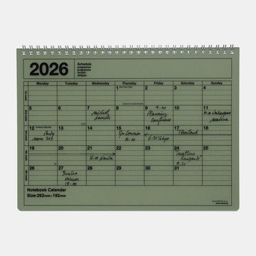 Mark's | Cuaderno Calendario 2026 M Khaki