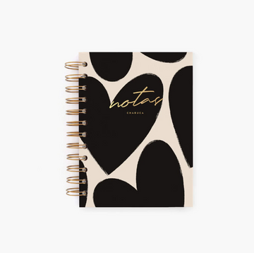 Charuca | Mini Love in Black Notebook (points)