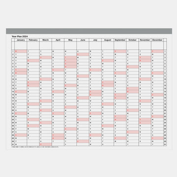 Mark's | YELLOW Calendar Notebook