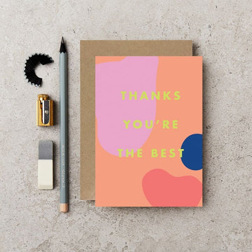 Katie Leamon | Tarjeta de Felicitación CUB Thanks Best Neon
