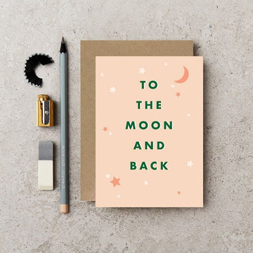 Katie Leamon | Tarjeta de Felicitación CUB Moon Back