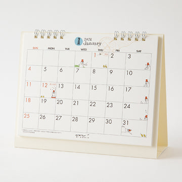 Midori | Calendario de Sobremesa 2026 M Ojisan