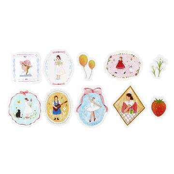 BGM | Pegatinas Maiden Brooch Girl