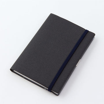Midori | Elastic rubber band B6 Navy Polka