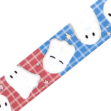 Bgm | FOIL COLORFUL GHOST WASHI TAPE