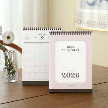 Iconic | Calendario Desk Scheduler 2026