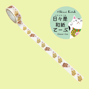 Seal-do | Dance of the Taiyaki Washi Tape