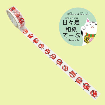 Seal-do | Daruma-san Tumbling Washi Tape
