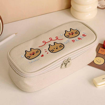 Iconic | Estuche Doodle Cream Beige