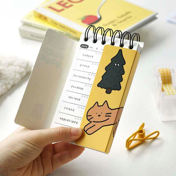 Iconic | Doodle Cream Yellow Vocabulary Notebook