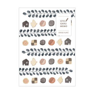 Papier Platz | Notes Bloc Otegaru Memo Emi Nakano Slow Snack Time