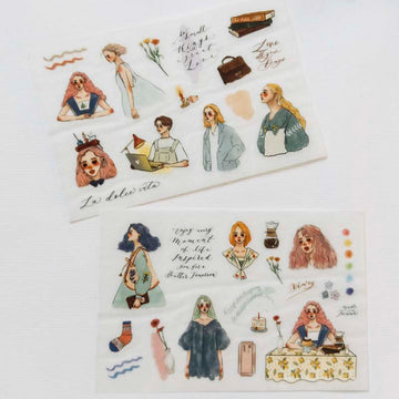 La Dolce Vita | Pegatinas Transferibles Every Day Is A New Day (2pc)