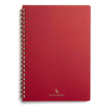 Kunisawa | Cuaderno A5 Find Ring Note Rouge