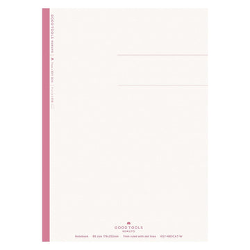 Kokuyo | Good Tool B5 Notebook Pink striped stripes
