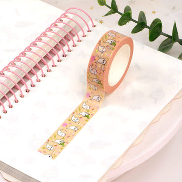 Mzw | Gold Foil Halloween Ghost Washi Tape