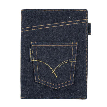 Hobonichi | Funda 5 Years A5 Hollywood Ranch Market: Indigo Jeans Pocket