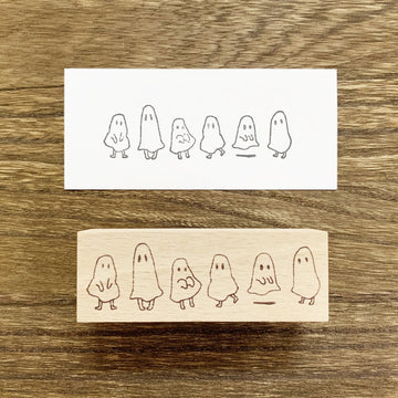 CO Art | Halloween Ghosts Stamp