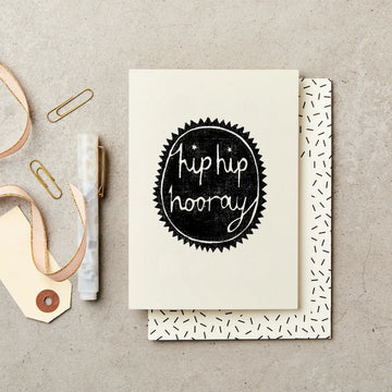 Katie Leamon | Tarjeta de Felicitación Hip Hip Hooray