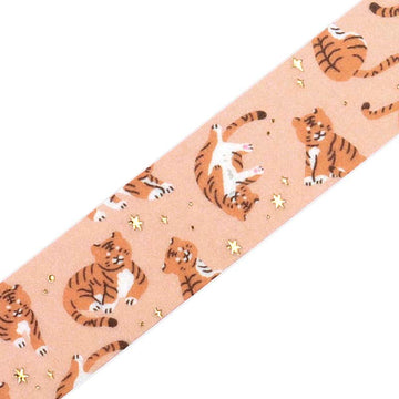 Bgm | FOIL I Love Tiger Washi Tape
