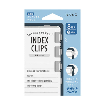 Midori | Clips Marcapáginas Chiratto S Silver