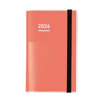 Kokuyo | Set Agenda JIBUN TECHO 2026 First Kit B6 Slim Red (Semanal)