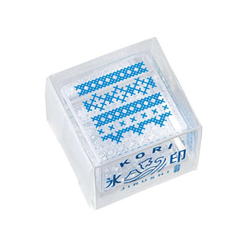 King Jim | Kori Jirushi Small Cross Stitch Transparent Seal