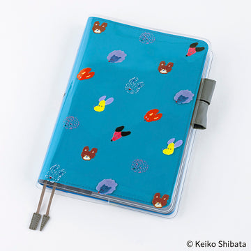 Hobonichi | Cover on Cover A5 Keiko Shibata Case (Dog Ears Fluttering in the Wind)